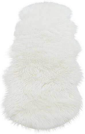 Bruno Banani Vachtvloerkleed JONA Imitatiebont, zeer zachte pool, ideaal in de woonkamer & slaapkamer