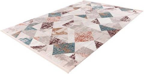 calo deluxe Vloerkleed Miran 125 Vintage design, met franje, woonkamer