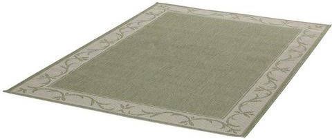 Dekowe Vloerkleed Tornado Platweefsel, tweezijdig te gebruiken kleed, met randdessin, geschikt voor binnen en buiten, woonkamer