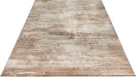 ELLE DECORATION Vloerkleed Trappes Dicht geweven, zachte korte pool, reliëf look, afgehecht, woonkamer, slaapkamer werkkamer, gemakkelijk in onderhoud