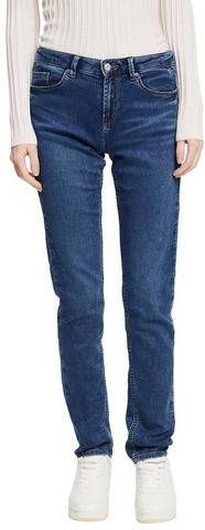 ESPRIT Women Casual slim fit jeans medium blue denim