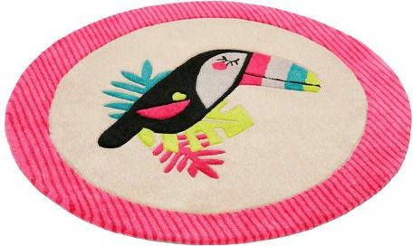 Esprit Vloerkleed voor de kinderkamer E Toucan bijzonder zachte, motief toekan