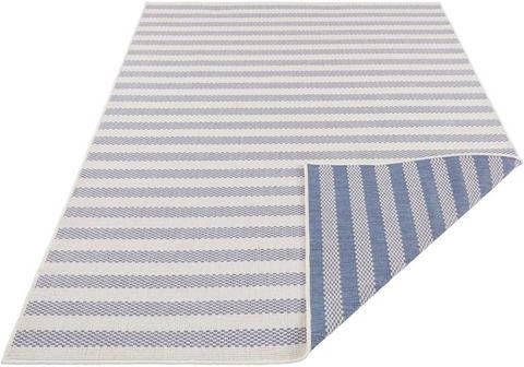 freundin Home Collection Vloerkleed Delilia Platweefsel wendbaarIgeschikt voor binnen en buiten, strepen, woonkamer, balkon, terras, gemakkelijk in onderhoud