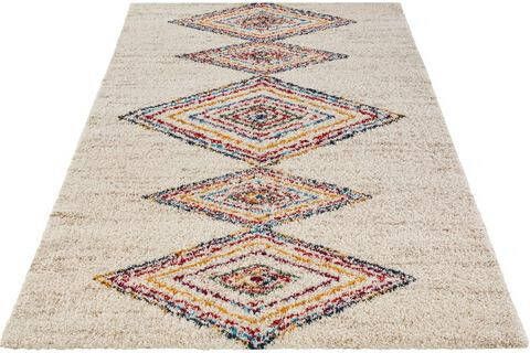 HANSE Home Hoogpolig vloerkleed ANDARA Boho design, bijzonder zacht door microvezel, woonkamer, slaapkamer, robuust, onderhoudsarm