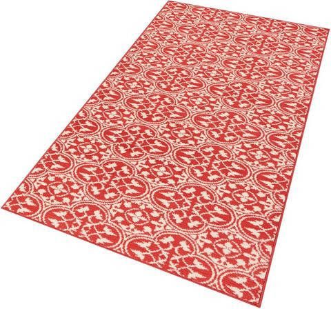 HANSE Home Loper Pattern Korte pool, mediterraan, tegels look, woonkamer, slaapkamer, werkkamer, robuust, gemakkelijk in onderhoud, afgehecht.