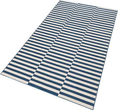 HANSE Home Loper Scherm Korte pool, streepdessin, lijnen, rondom afgehecht, woonkamer, slaapkamer, werkkamer, robuust, gemakkelijk in onderhoud