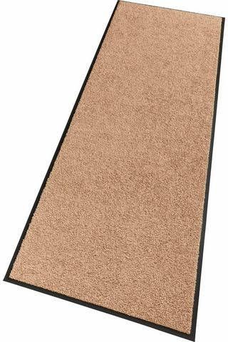 HANSE Home Loper Wash & Clean Geschikt voor binnen en buiten, unikleur design, antislip, robuust, gemakkelijk in onderhoud, wasbaar