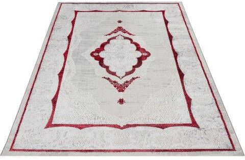 HANSE Home Vloerkleed Alba Korte pool, oriënt design, lichte glans, woonkamer, slaapkamer, robuust, gemakkelijk in onderhoud, gesneden reliëfpatroon, 3D look