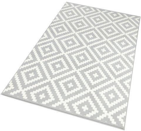 HANSE Home Vloerkleed Native Korte pool, modern design met geometrisch motief, afgehecht, woonkamer, slaapkamer, robuust, gemakkelijk in onderhoud