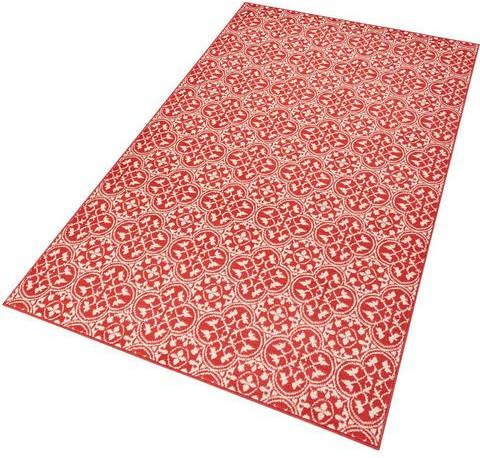 HANSE Home Vloerkleed Pattern Korte pool, mediterraan, tegels look, woonkamer, slaapkamer, werkkamer, robuust, gemakkelijk in onderhoud, afgehecht.