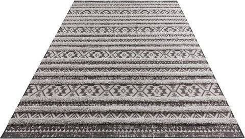 HANSE Home Vloerkleed Sebou Geschikt voor binnen en buiten, reliëfstructuur, oriënt design, vintage look, balkon, terras, tuin, woonkamer, robuust, onderhoudsarm