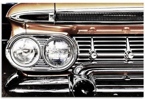 Home affaire Artprint op linnen Auto 90/60 cm