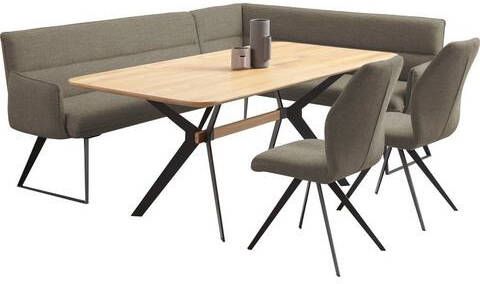 Home affaire Eethoek Preston Moderne en comfortabele eethoek(4 delig )