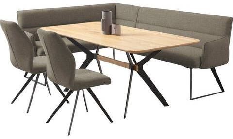 Home affaire Eethoek Preston Moderne en comfortabele eethoek(4 delig )