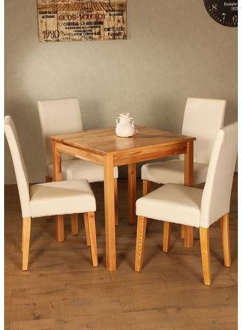 Home affaire Eettafel in beukenkernhout of massief eiken