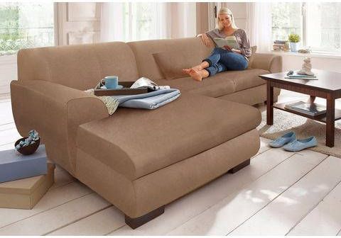 Home affaire Hoekbank NIKA MELROSE®, microvezel of structuur, naar keuze met slaapfunctie