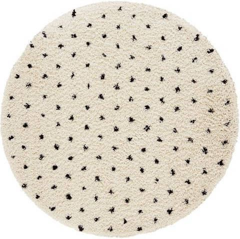 Home affaire Hoogpolig vloerkleed Caja Zachte, hoge pool, Scandi look, gestreept, woonkamer, slaapkamer, werkkamer, robuust, gemakkelijk in onderhoud