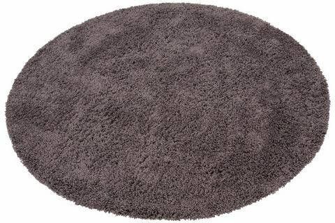 Home affaire Hoogpolig vloerkleed Viva vloerkleed rond geweven, woonkamer