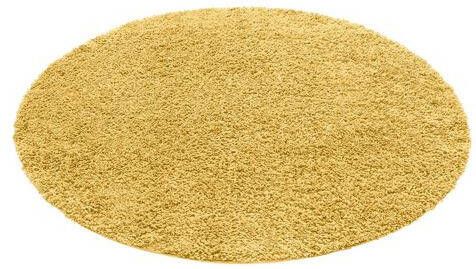 Home affaire Hoogpolig vloerkleed Viva vloerkleed rond geweven, woonkamer