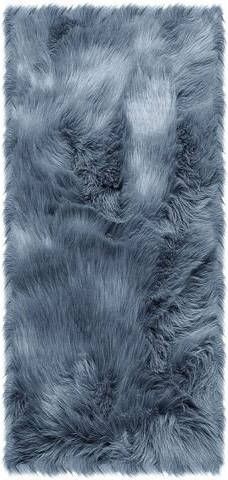 Home affaire Loper Valeria Imitatiebont, zeer zachte pool, vachtvloerkleed