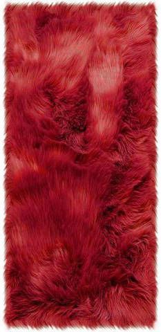 Home affaire Loper Valeria Imitatiebont, zeer zachte pool, vachtvloerkleed