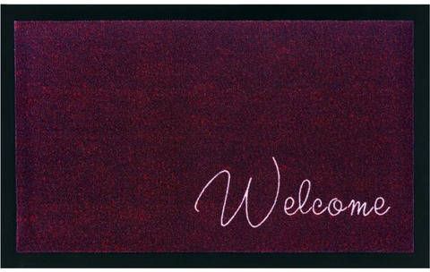 Home affaire Mat WELCOME Geschikt voor binnen en buiten, wasbaar, robuust, gemakkelijk in onderhoud, ingang, antislip, met tekst