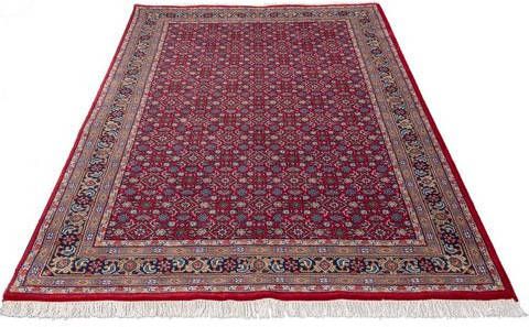 Home affaire Oosters tapijt Kiara met de hand geknoopt, met franje, woonkamer