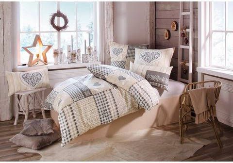 Overtrekset, HOME AFFAIRE COLLECTION, Janina, met patchworkdesign