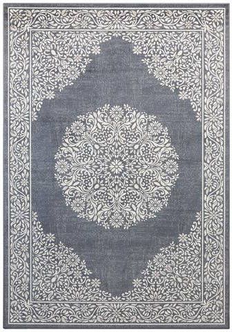 Home affaire Vloerkleed Ace Fluweel, oriëntaals design, zachte touch, zijde look, woonkamer, slaapkamer, robuust, gemakkelijk in onderhoud, afgehecht