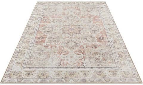 Home affaire Vloerkleed Cadmar Oriënt look, vintage design, antisliplaag, woonkamer, slaapkamer, werkkamer, robuust, onderhoudsarm