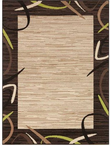 Home affaire Vloerkleed Edmund Korte pool, retro look, afgehecht, randdessin design, woonkamer, slaapkamer, werkkamer, robuust, gemakkelijk in onderhoud