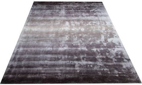 Home affaire Vloerkleed Katalin exclusief vloerkleed in zijde look, van 100% viscose, woonkamer