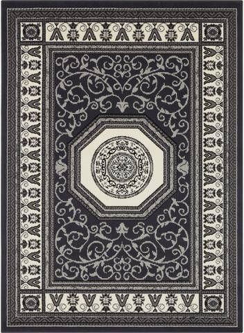 Home affaire Vloerkleed Nolen Korte pool, vintage design, oriënt look, woonkamer, slaapkamer, werkkamer, robuust, gemakkelijk in onderhoud, afgehecht