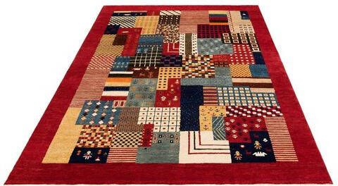 Home affaire Wollen kleed Felia zuivere wol, met de hand geknoopt, met randdessin, woonkamer