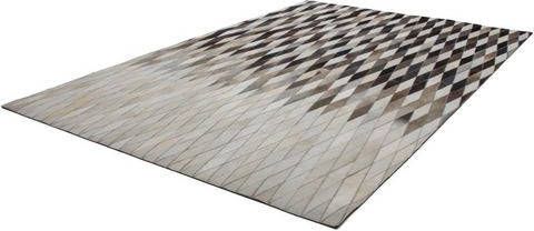 Kayoom Vachtvloerkleed Lavish 510 Patchwork echt leer bont, woonkamer