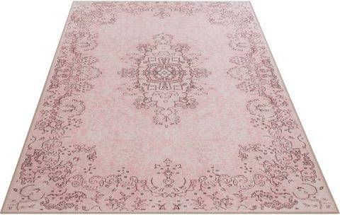 Leonique Vloerkleed Tuan Oriënt look, vintage design, antisliplaag, woonkamer, slaapkamer, werkkamer, robuust, onderhoudsarm
