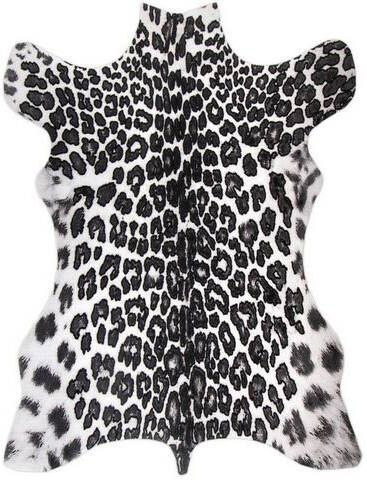 Living Line Vachtvloerkleed Hun Snow Leopard Imitatiebont, gedessineerd, wasbaar, ideaal in de woonkamer & slaapkamer