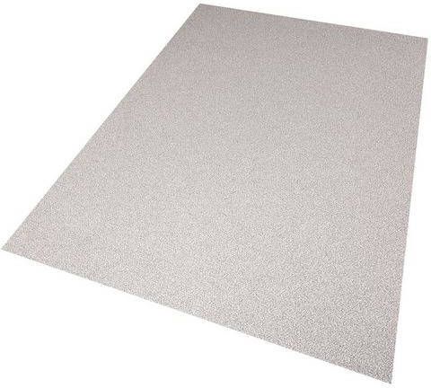 Living Line Vloerkleed Burbon Velours, unikleurig, ideaal in de woonkamer & slaapkamer