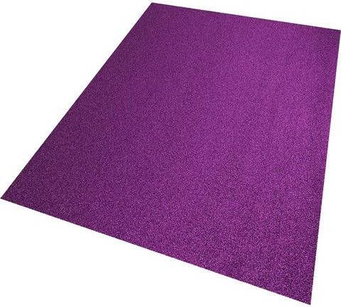 Living Line Vloerkleed Burbon Velours, unikleurig, ideaal in de woonkamer & slaapkamer