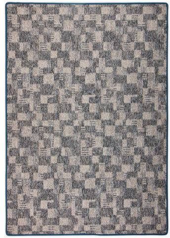 Living Line Vloerkleed Tigra gemêleerd luspoolkleed, stijlvol ruitmotief, ideaal in de woonkamer & slaapkamer