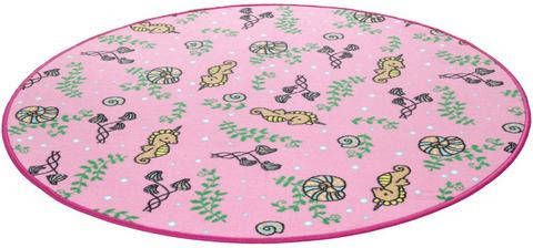 Living Line Vloerkleed voor de kinderkamer Zeewereld zeepaardje Velours