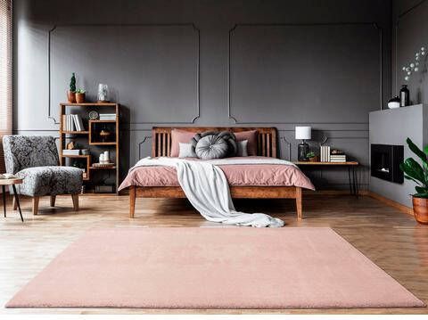 merinos Hoogpolig vloerkleed Fuzzy 27 Woonkamer