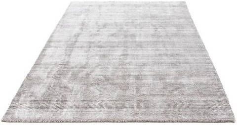 morgenland Design vloerkleed Designer uni argento 202 x 143 cm Zeer zachtpolig