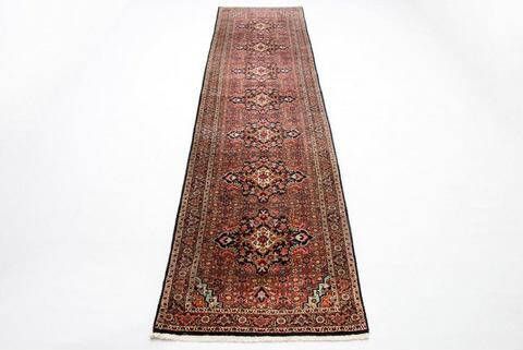 morgenland Loper Bidjar Takab vloerkleed met de hand geknoopt rood handgeknoopt