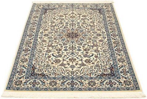 morgenland Vloerkleed Nain 6la vloerkleed met de hand geknoopt beige Perzisch tapijt Nain royal 137 x 90 cm ecruwit handgeknoopt