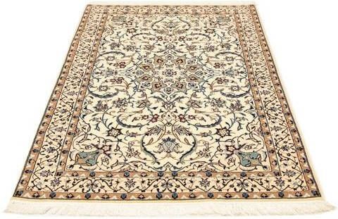 morgenland Vloerkleed Nain 6la vloerkleed met de hand geknoopt beige Perzisch tapijt Nain royal 151 x 100 cm ecruwit handgeknoopt