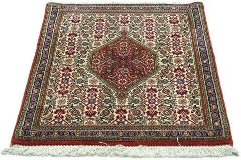 morgenland Wollen kleed Bidjar kleed met de hand geknoopt beige Perzisch tapijt Bidjar 89 x 72 cm beige