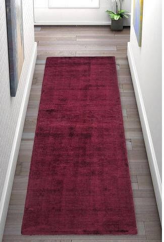 my home Loper SHIRLEY Zijde look, zachte viscose