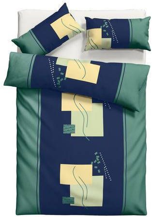 my home Overtrekset Olanis Linonkwaliteit, grafische design(2 delig )