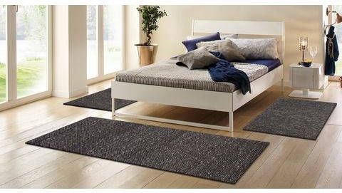 my home Set slaapkamerkleedjes WOLLY Slaapkamerkleed, loper set voor de slaapkamer